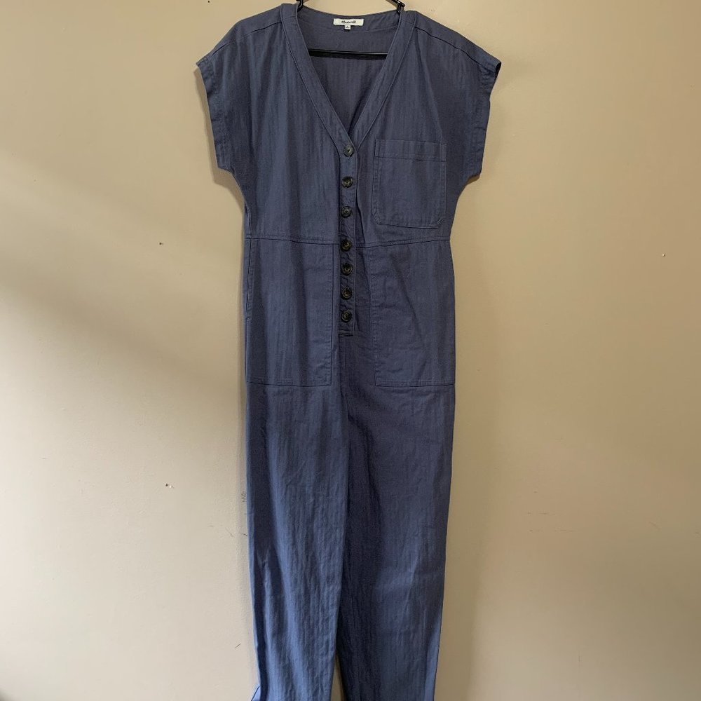 Cap-Sleeve Jumpsuit | Madewell